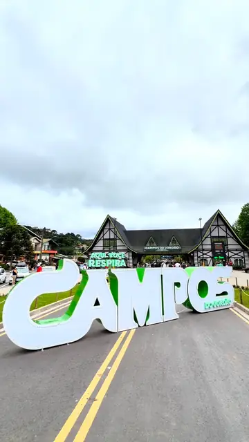 Letreiro de Campos do Jordão