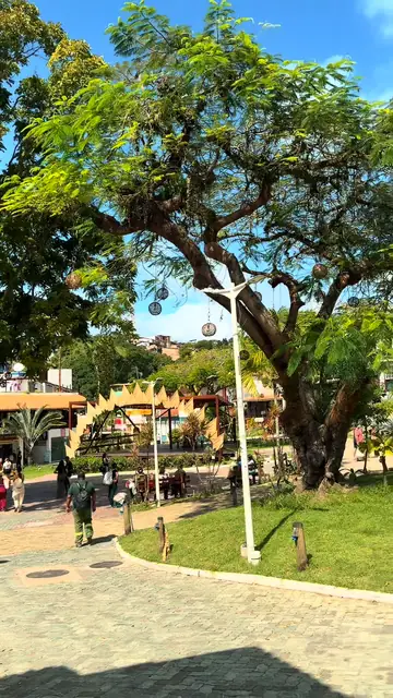 Igrejinha azul e branca de Morro de São Paulo